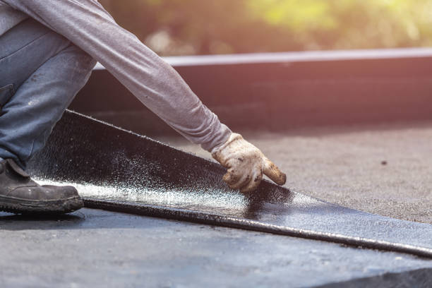 Professional Vapor Barrier Installation technician working in New Bavaria, OH